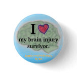 I [heart] my brain injury survivor button