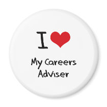 I heart My Careers Adviser Magnets