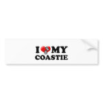 I heart my Coastie Bumper Sticker