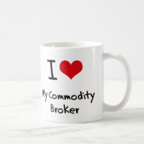 I heart My Commodity Broker Mugs