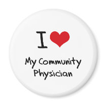 I heart My Community Physician Magnet