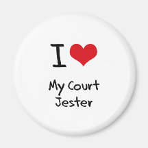 I heart My Court Jester Magnet