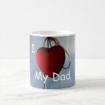 I (heart) My Dad Customizable Mugs