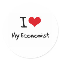 I heart My Economist Sticker