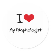 I heart My Edaphologist Sticker