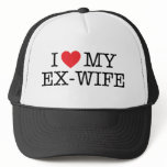 I Heart My Ex-Wife Mesh Hat