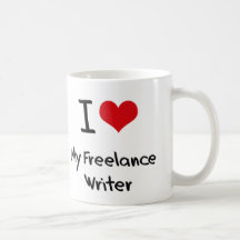 I heart My Freelance Writer Coffee Mug