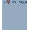 I heart my geek t-shirts