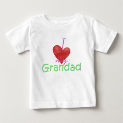 I heart my Grandad Tees