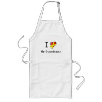 I Heart My Guardsman Apron