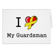 I Heart My Guardsman Card