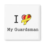 I Heart My Guardsman Magnet