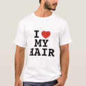 I *heart* my hair, customized for skorpio t-shirts by blumoonbabe I *heart* my hair, customized for skorpio t-shirts