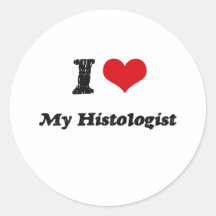 I heart My Histologist Sticker