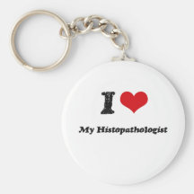 I heart My Histopathologist Key Chain