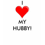 I heart my hubby t-shirts