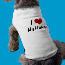 I heart my human pet clothing