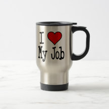 I Heart My Job Coffee Mug