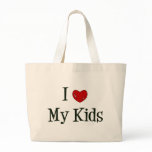 I Heart My Kids Bag bags