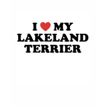 I Heart My Lakeland Terrier T-Shirt by snizzle I Heart My Lakeland Terrier T-Shirt