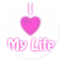 I Heart My Life stickers by ginismagic I Heart My Life stickers