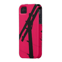 I (Heart) My Lineman iPhone 4/4s Case-Hot Pink