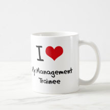 I heart My Management Trainee Coffee Mugs