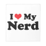I Heart My Nerd Memo Notepads I Heart My Nerd Memo Notepads