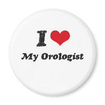 I heart My Orologist Magnets