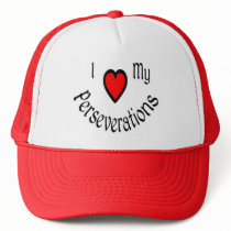 I Heart My Perseverations Hats