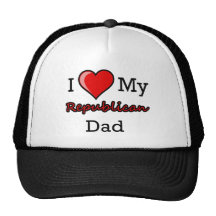 I Heart My Republican Dad Hat