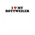 I Heart My Rottweiler T-Shirt