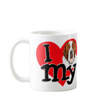 I (heart) my Saint Bernard Coffee Mug