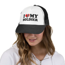 I heart my Soldier Mesh Hats
