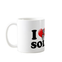 I heart my Soldier Mugs