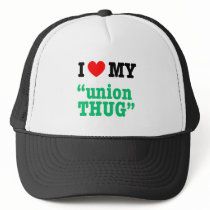 I Heart My "Union Thug" Mesh Hat
