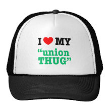 I Heart My "Union Thug" Mesh Hat