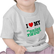 I Heart My "Union Thug" Tshirt