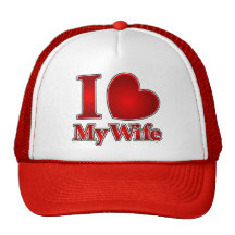 I HEART my WIFE Hats
