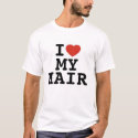 I*heart* MyHair w/ Daughter Of Diaspora t-shirts by blumoonbabe I*heart* MyHair w/ Daughter Of Diaspora t-shirts