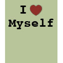 I heart myself t-shirts