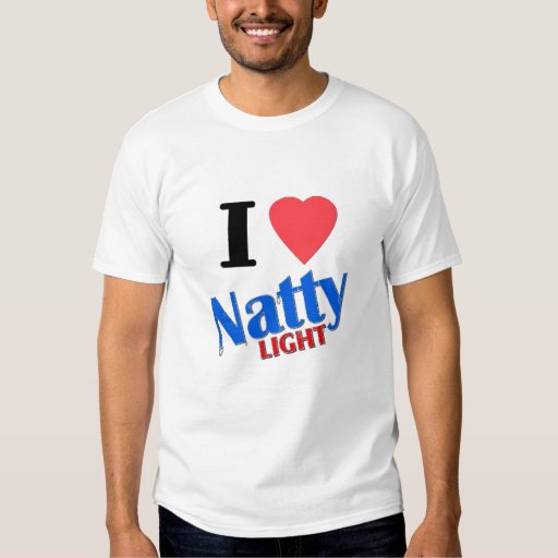 natty light t shirt