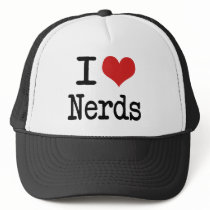 I heart Nerds Trucker Hat