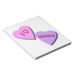 I Heart Nerds Memo Note Pads I Heart Nerds Memo Note Pads