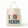 I Heart NERDS Tote Bag