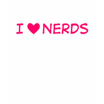 I heart nerds t shirts