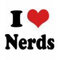 I heart Nerds t-shirts by EllesPlanet I heart Nerds t-shirts