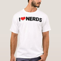 I heart Nerds t-shirts