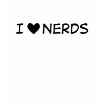 I heart nerds t-shirt