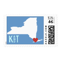 I Heart New York - Customizable City Stamp